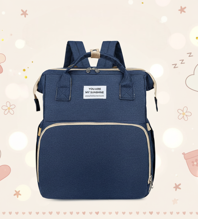 Pañalera con cambiador portátil