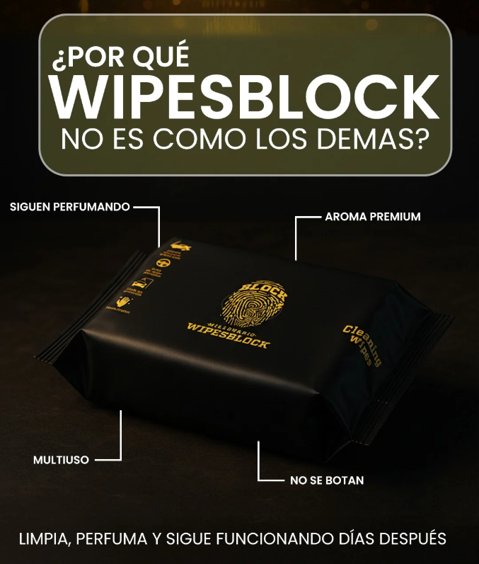 WIPESBLOCK - PAÑITOS HUMEDOS MULTIUSO