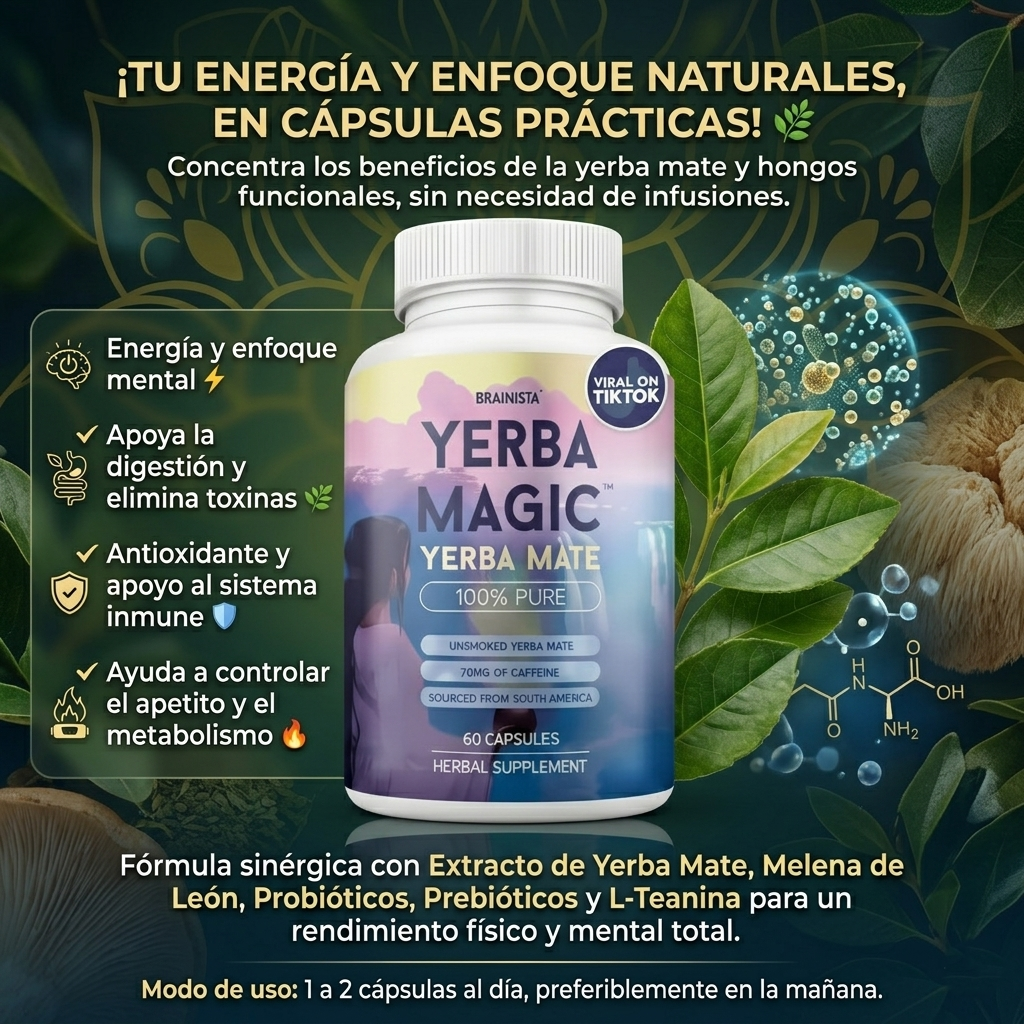 Yerba Magic – 60 Cápsulas